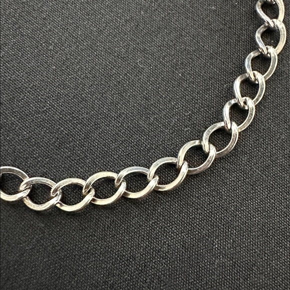 James Avery Forged Link Sterling Silver Charm Bracelet - Picture 5 of 6